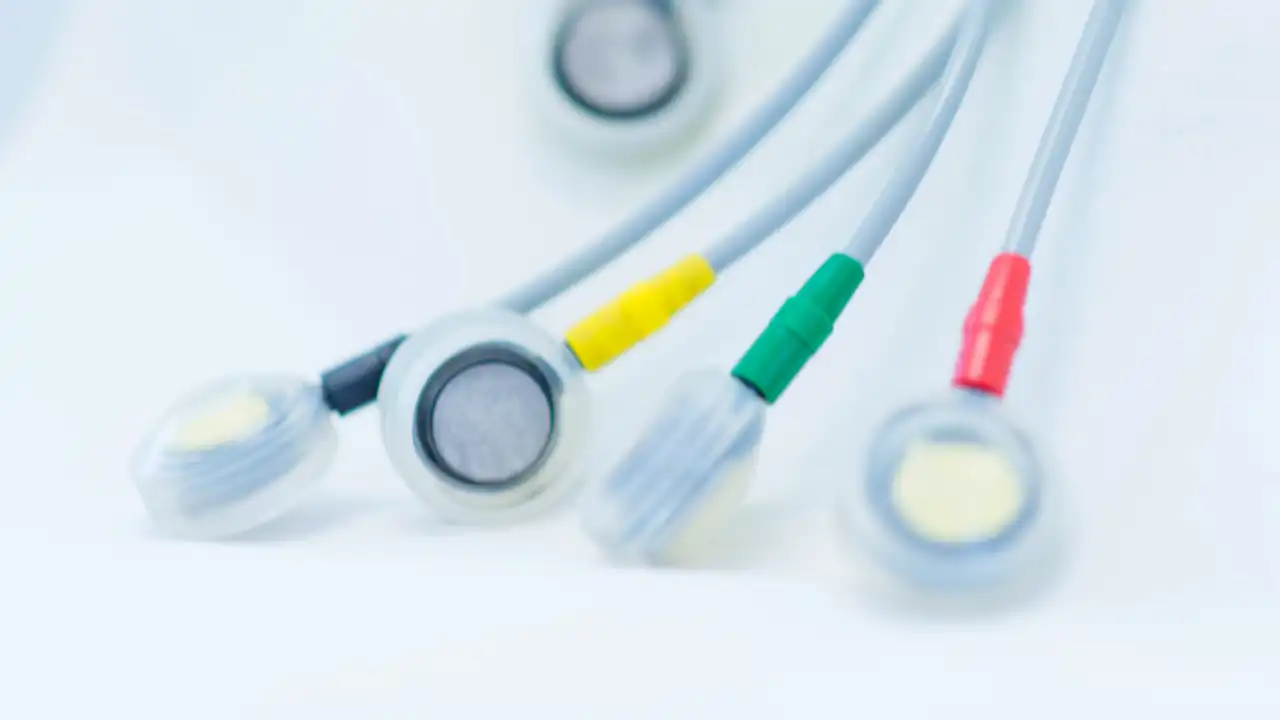 Elektroden eines EKGs