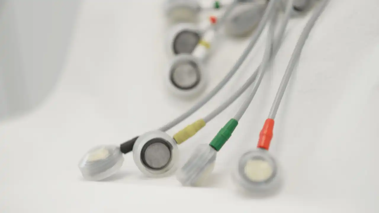 Elektroden eines EKGs