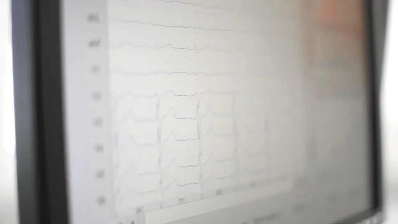 Aufzeichnung eines EKGs